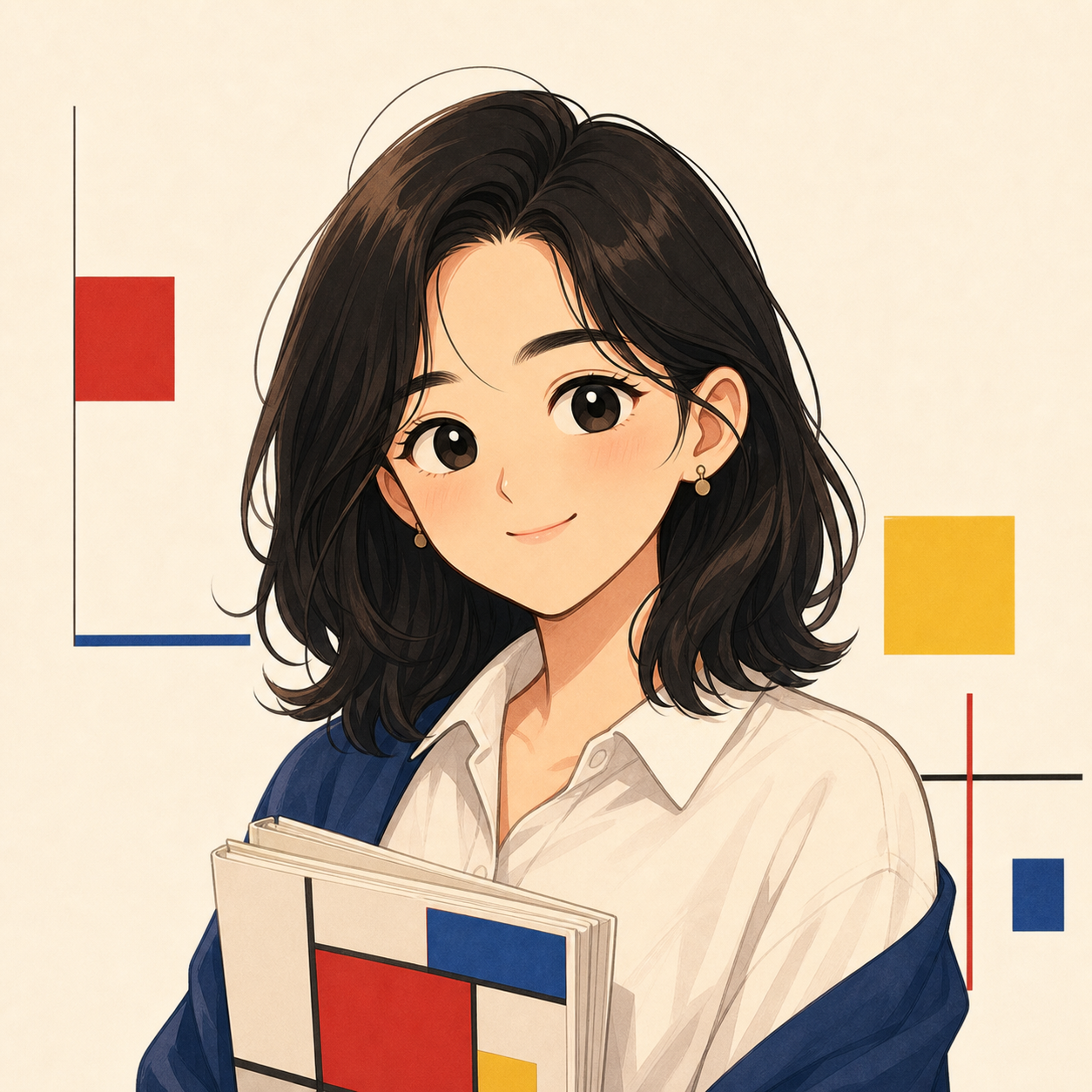 삼예 작가 캐릭터 프로필 이미지